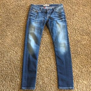 BKE Stella Skinny Leg Stretch Blue Jeans Size 27x30